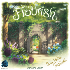 Flourish: board game signature kickstarter edition starling