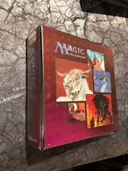 MTG: official 4th edition 3-ring binder ultra pro rembrandt (includes pages)