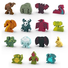 Cryptid Cafe: Creeples expansion pieces board game 25th century games