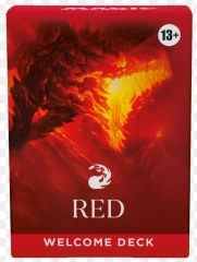 MTG: Welcome Deck 2024 Red magic the gathering cards