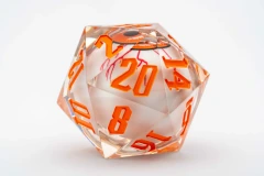 Pathfinder: PRESALE 55mm Goblin Mammoth w/ red eye d20 die fanroll