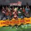 Zombicide: 9 Prison Outbreak Game Tiles