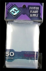 Fantasy Flight Card Sleeves: clear Standard European (50 count) FFS04