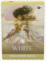 MTG: Welcome Deck 2024 White magic the gathering cards