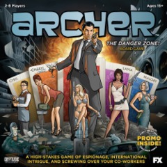 Archer: The Danger Zone!  base/core board game cryptozoic