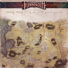 Heroes of Terrinoth: Gamemat game FFG