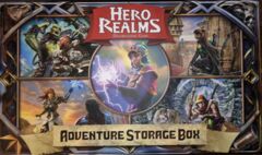 Hero Realms: Adventure Storage Box deck building game white wizard