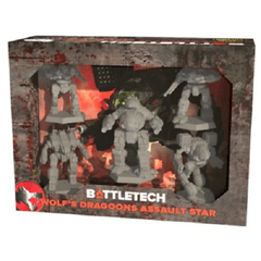 BattleTech: miniature force pack - Wolf's Dragoons Assault Star catalyst