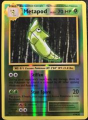 Metapod - 4/108 - Uncommon - Reverse Holo