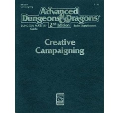 AD&D Dungeons & Dragons RPG: Creative Campaigning TSR