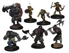 D&D Miniatures: Village Raiders set (7 miniatures)