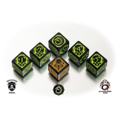 Warmachine: Cryx faction dice set Q-Workshop