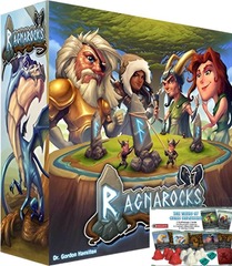 Ragnarocks: Deluxe kickstarter edition board game + Winds of Chaos expansion
