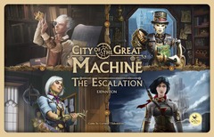 City of the Great Machine: The Escalation expansion board game crowd games