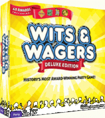 Wits and Wagers: Deluxe edition (2015) family board game