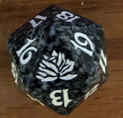 MTG: black lotus spindown life counter - black - beatdown boxed set