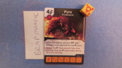 Marvel Dice Masters: Pyro, Pyrokinetic #83 (uncommon)