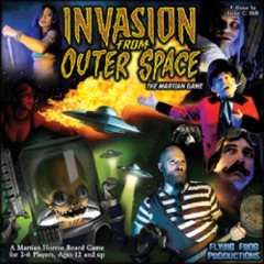 Invasion from Outer Space: The Martian Game base/core board game flying frog productions
