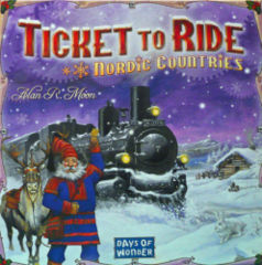 Ticket to Ride: Nordic Countries board game days of wonder