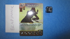 Dungeons & Dragons Dice Masters: Drow Assassin, Paragon (rare)