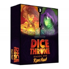 Dice Throne: season 1 Rerolled - Pyromancer vs. Shadow Thief board game expansion