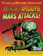 Munchkin Apocalypse: Mars Attacks! expansion booster pack