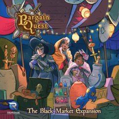 Bargain Quest: The Black Market expansion board game renegade