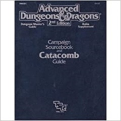 AD&D Dungeons & Dragons RPG: Campaign Sourcebook and Catacomb Guide TSR