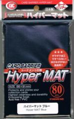 KMC: BLUE Hyper Mat (Matte) card sleeves deck protectors (80-ct)