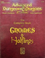 AD&D Dungeons & Dragons RPG: The Complete Book of Gnomes & Halflings TSR