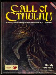 Call of Cthulh RPG: 4th edition core rulebook softcover chaosium