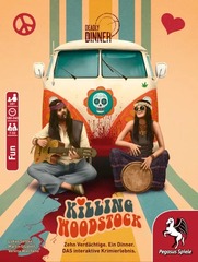 Deadly Dinner: PRESALE Killing Woodstock board game pegasus spiele
