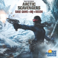 Arctic Scavengers: base/core card game + HQ + Recon expansions rio grande