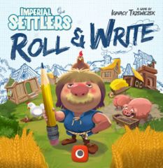 Imperial Settlers: Roll and Write (stand alone) board game plaid hat