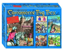 Carcassonne: Big Box 5 (2014 version) base/core game + expansions z-man
