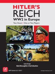 Hitler's Reich: card conquest system board card game GMT