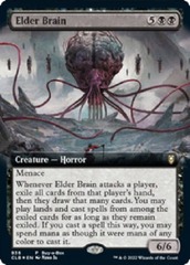 Elder Brain buy-a-box extended art foil promo