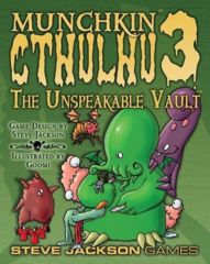 Munchkin: Cthulhu 3 (The Unspeakable Vault) board game steve jackson games 1455