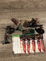 Heroclix Horrorclix: Freddy vs. Jason set of all 8 miniatures + cards