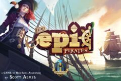 Tiny Epic Pirates: 2nd edition board game gamelyn games