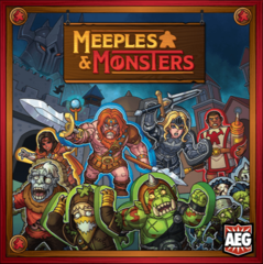 Meeples & Monsters: board game (retail version) AEG
