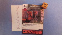 Marvel Dice Masters: Sabretooth, Something to Prove #53 (common)