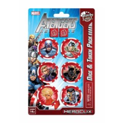 Heroclix: Avengers Assemble Dice and Token Pack (captain america)