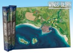 Wings of Glory: Playmat - Coast game mat