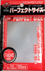 KMC: clear Perfect Fit Size card sleeves (100-ct) 00273