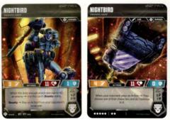 Transformers TCG: FOIL Nightbird oversized promo card P7