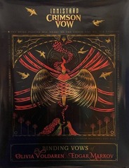 MTG: Crimson Vow - Foil promo store poster 18x24