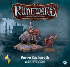Runewars: Baron Zachareth miniatures board game hero expansion FFG
