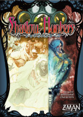 Shadow Hunters: base/core board game z-man (2011 version w/ expansion)