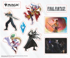 MTG: Final Fantasy promotional sticker sheet